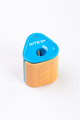 Чинка, одинарна, пластикова, з контейнером, "Twist", KITE